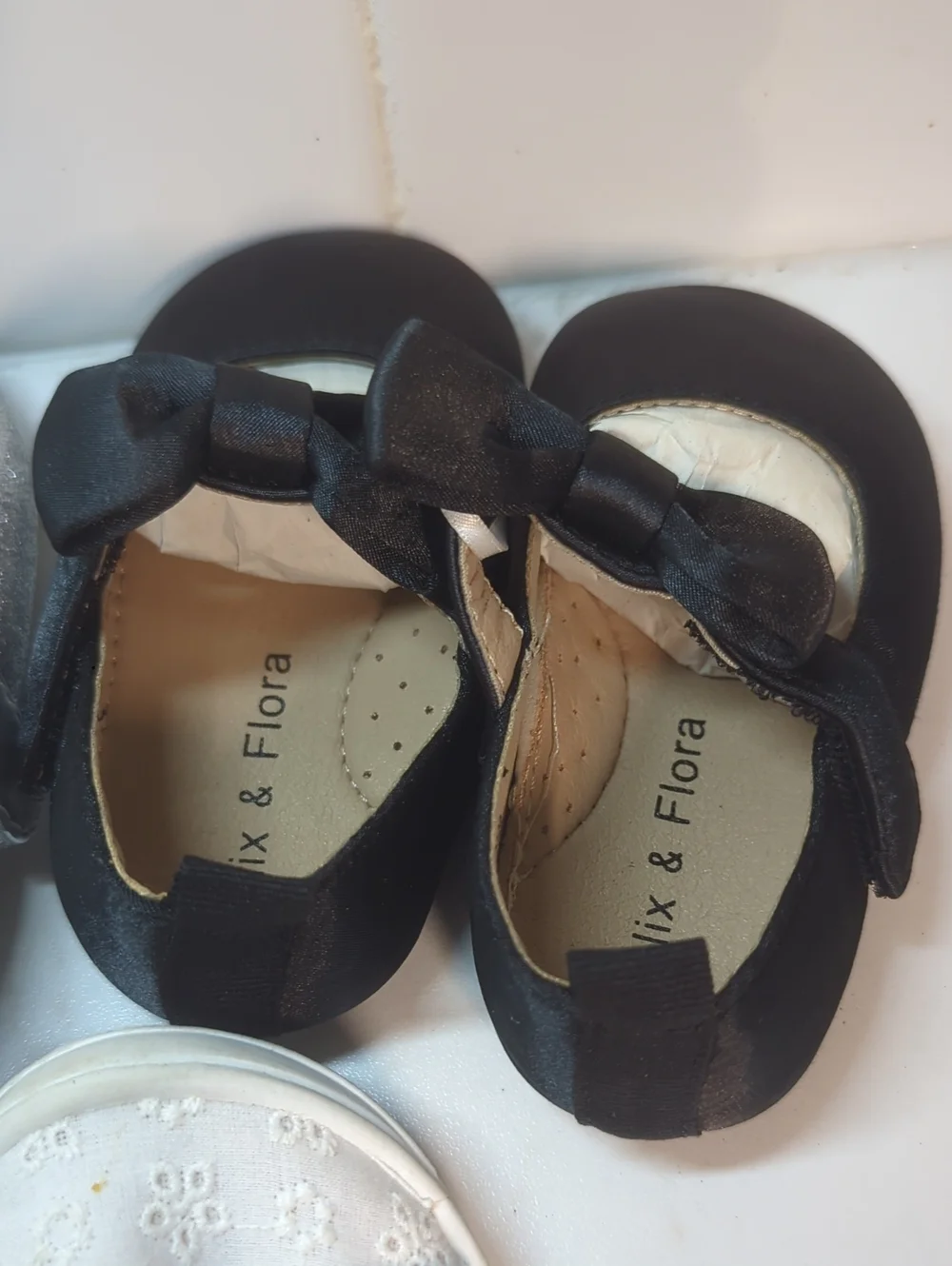 3 PAIRS BABY GIRL SHOES